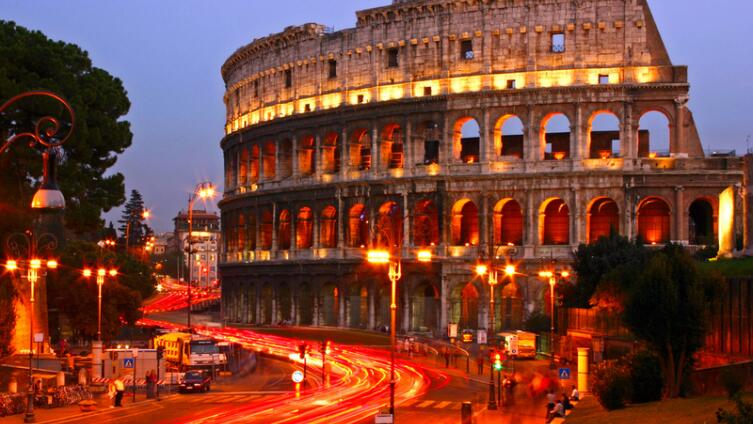 Знаменитый римский Колизей