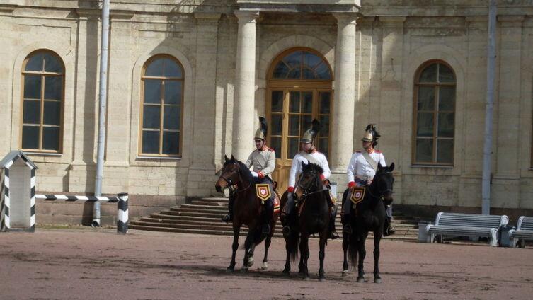 Три богатыря-кирасира