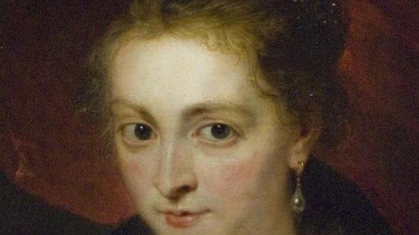 Рубенс. Портрет Елены Фоурмент. 1630, 186х85 см, Museu Calouste Gulbenkian, Lisbon, Португалия. Фрагмент