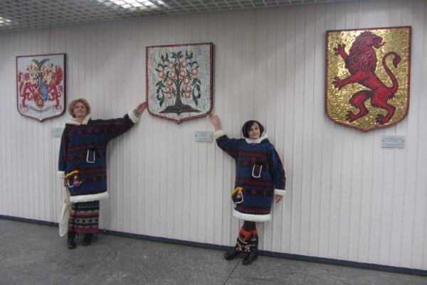 Вестибюль ратуши в Оберурзеле. Накануне ярмарки