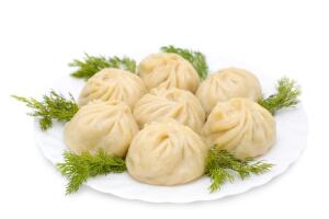 Бууза сочная с дымком.., или Что за юрта на обеденном столе?