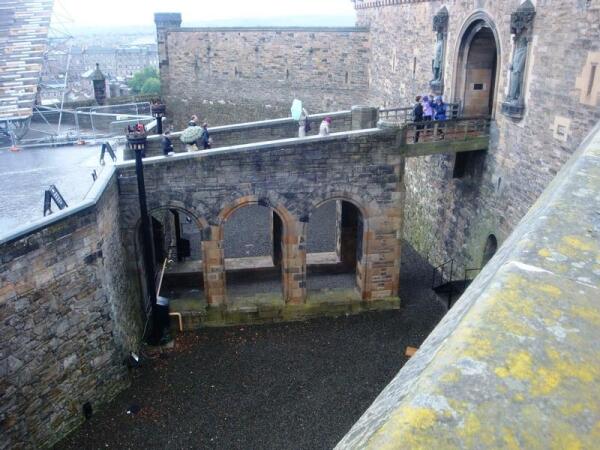 Эдинбургский замок, вход