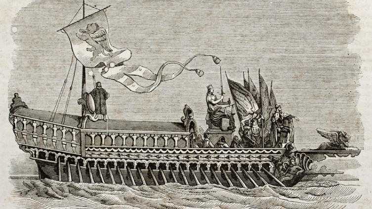 Каким был античный морской флот? От лодки до галеры
