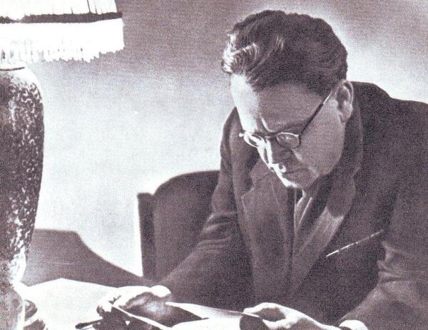 Маршак за рапботой, 1947 г.