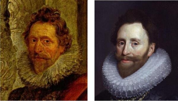 Человек за спиной Алатеи (слева) и Дэдли Карлтон (справа)