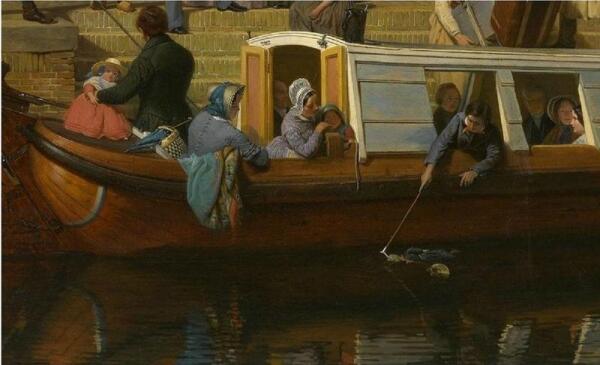 Валентин Бинг, Станция на канале в Утрехте, Фрагмент «Кукла в воде»