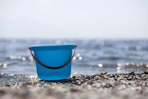 Как поймать рыбу лопатой?