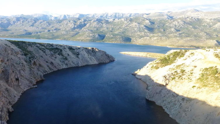 Дорожный пейзаж Хорватии