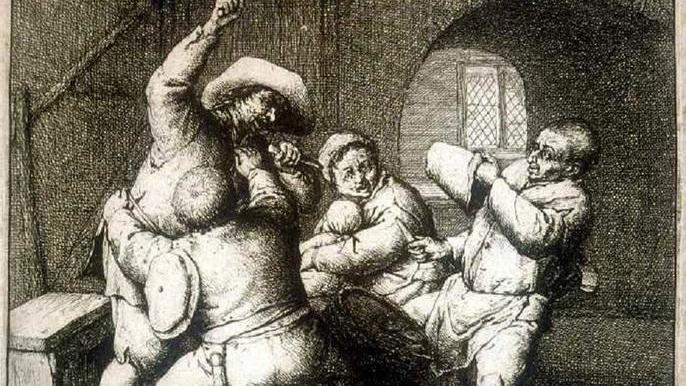 Адриан ван Остаде, Ссора 1653