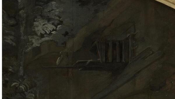 Герард Доу, Шарлатан, фрагмент 