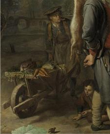 Герард Доу, Шарлатан, фрагмент 