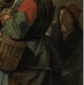 Герард Доу, Шарлатан, фрагмент 