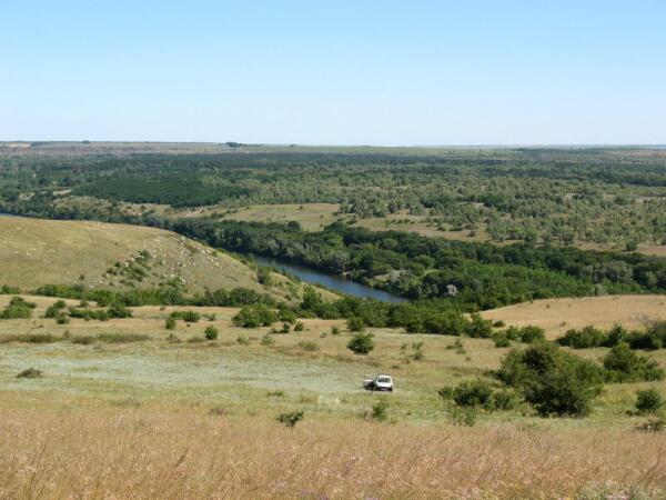 Горы на Северском Донце