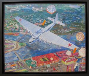 Почему художник Василий Купцов полюбил рисовать самолеты?