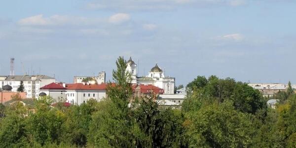 Луцк. Вид со стены замка