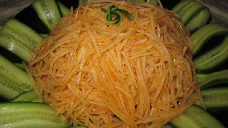 Картошка по-корейски