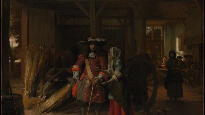  Плата за постой: 95х111 см, 1670, Метрополитен музей, Нью-Йорк, США