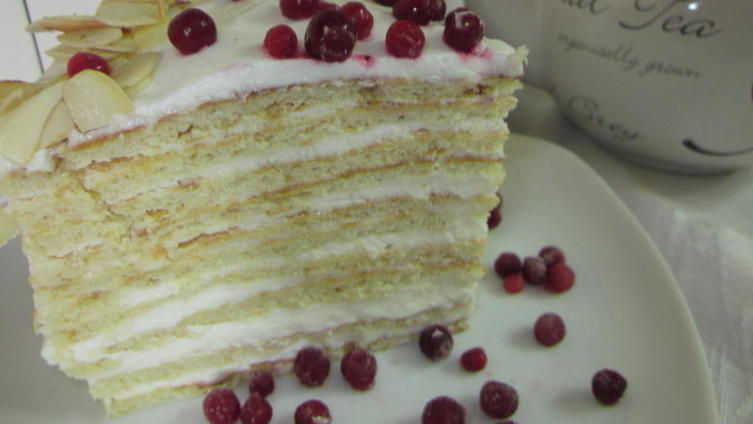 Торт на сковородке