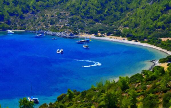 Бодрум, окрестности