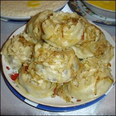 Вот такие вкусные получаются манты!