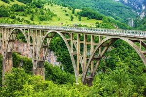 Какое сооружение является визитной карточкой северной Черногории? Мост Джурджевича