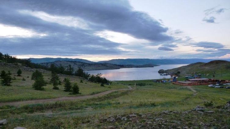 Таким мы увидели Малое море в день приезда