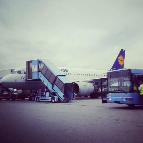 Аэропорт Берлина, Тегель, авиакомпания Lufthansa