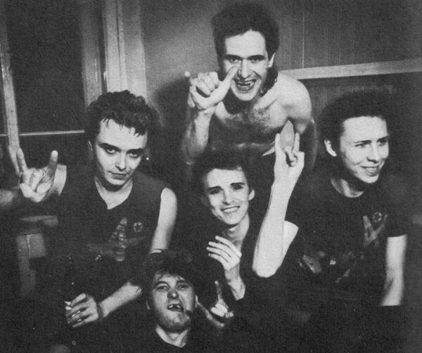 АЛИСА в 1986 году: Кинчев, Самойлов, Шаталин, Нефедов, Кондратенко.