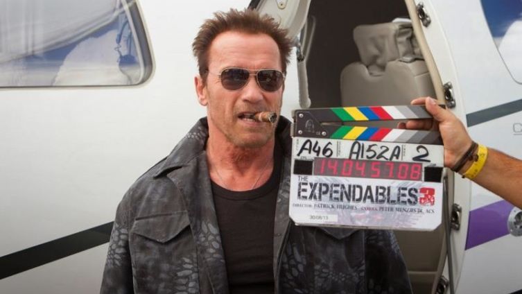 Кадр со съёмок фильма