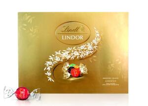 Что подарить шоколадным гурманам? Золотой набор Lindor Ассорти от Lindt