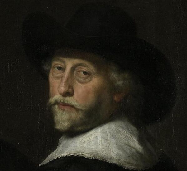 Говерт Флинк, Четыре командира гражданской гвардии Амстердама, фрагмент «Якоб Виллекенс»