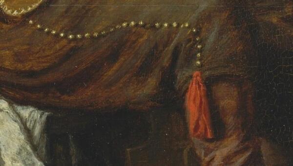 Адриан Браувер, Курильщики, фрагмент «Отделка брюк»