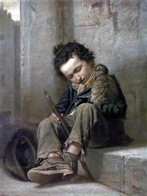 Василий Перов «Савояр». 1863.