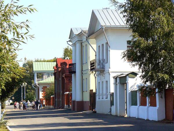 Плес. Улица вдоль набережной