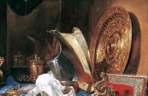 Виллем Кальф, «Натюрморт с оружием». А только ли с оружием?