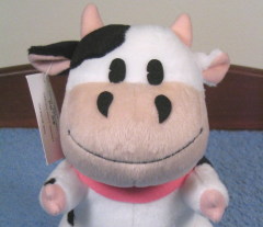 Эта корова точно не больна бешенством!