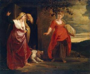 Изгнание Агари в картинах Рубенса. За что прогнали девушку?
