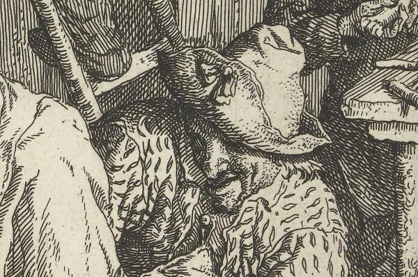 Корнелис Дюсарт, Искусный башмачник, фрагмент «Мастер