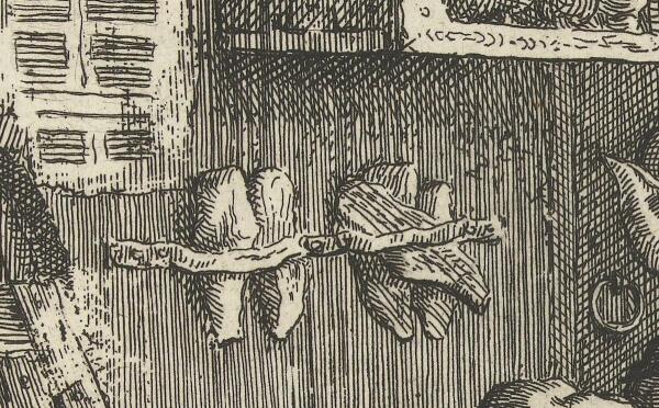 Корнелис Дюсарт, Искусный башмачник, фрагмент «Колодки»