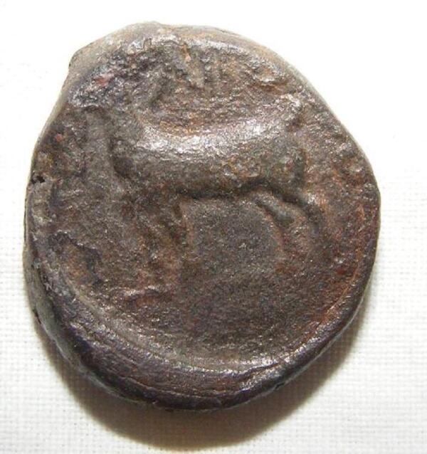 Древняя монета 