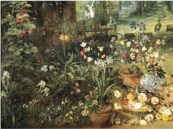 Питер Пауль Рубенс, Ян Брейгель Старший, Обоняние,фрагмент «Лаборатория»