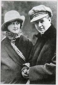 Айседора Дункан и Сергей Есенин. 1922.