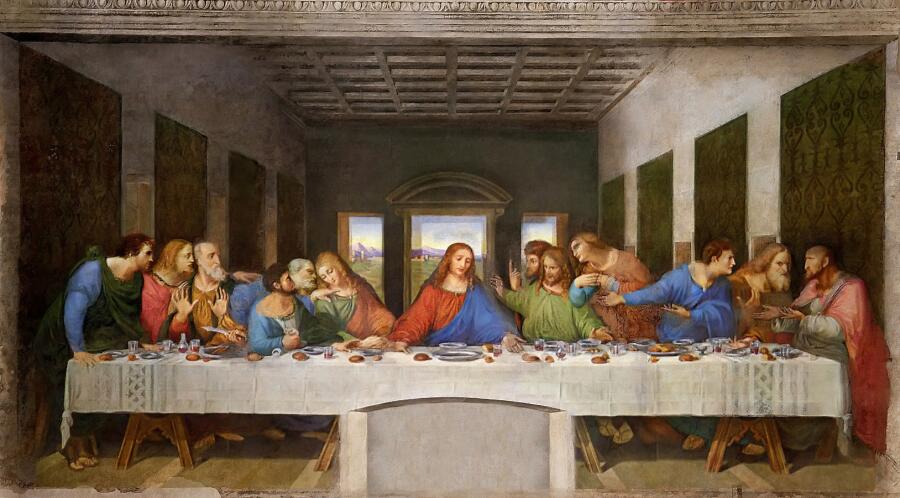 «Тайная вечеря», Леонардо да Винчи