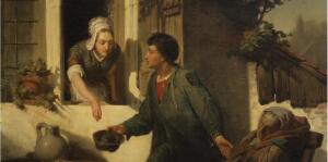 Альма-Тадема, «Слепой нищий». Почему появилась эта картина?