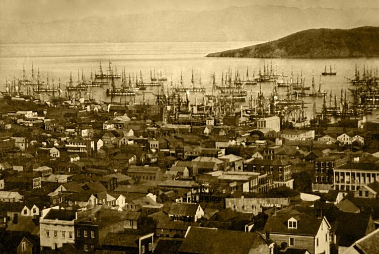 Сан-Франциско в 1851 году