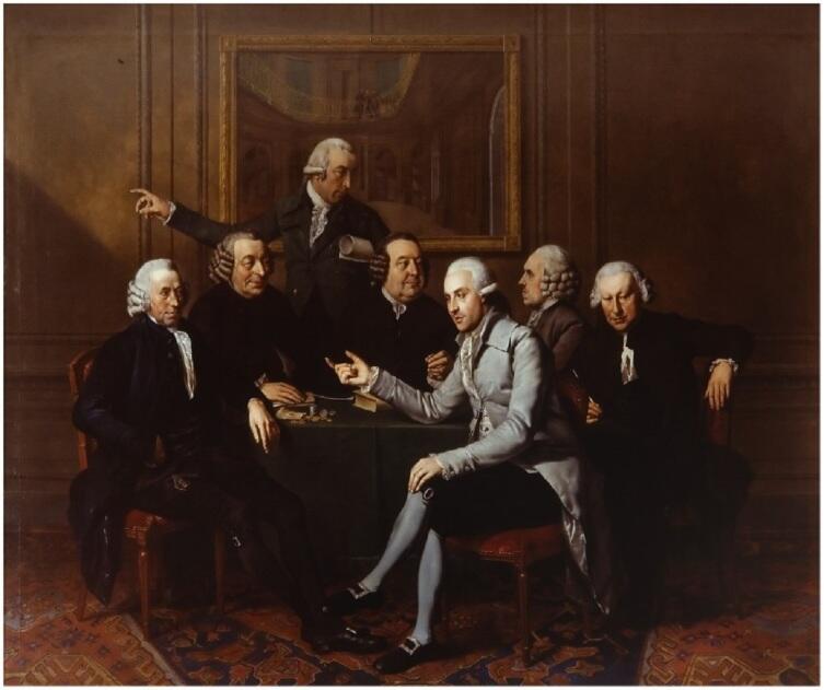 Вайбренд Хендрикс, Правление фонда Тейлера, 1786, музей Тейлера, Харлем, Нидерланды