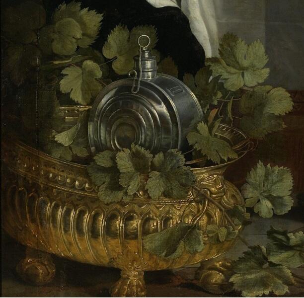 Корнелис ван дер Гельст, Банкет по поводу заключения Мюнстерского договора, фрагмент "Чаша для охлаждения вина"