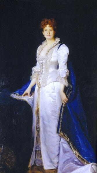 Каролюс-Дюран, «Портрет Марии Пиа, королевы Португалии», 1880 г.