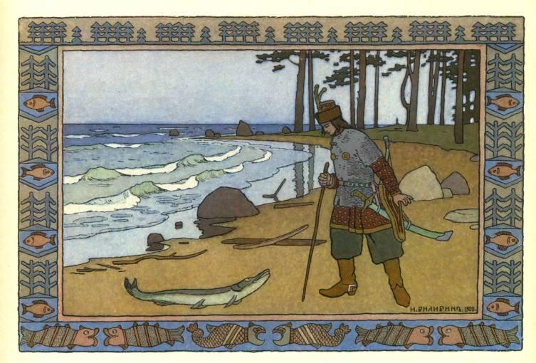 Ах, Иван-царевич, пожалей меня, брось в синее море! Ах, Иван-царевич, пожалей меня, брось в синее море!