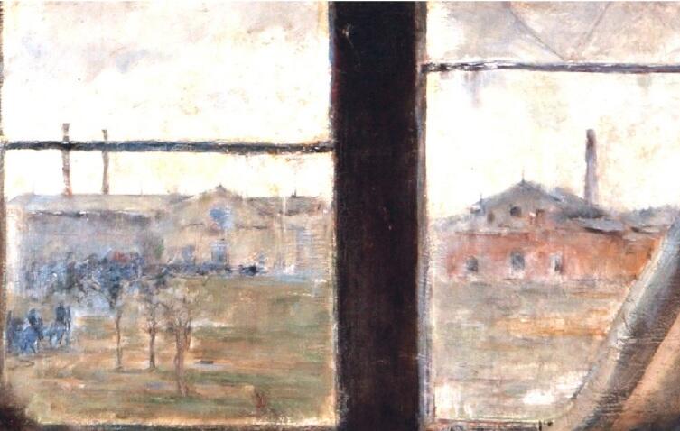 Эрнесто де ла Каркова, «Без хлеба, без работы», фрагмент "Сцена за окном"